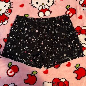 Joyspun Pajama Shorts Celestial Pattern
